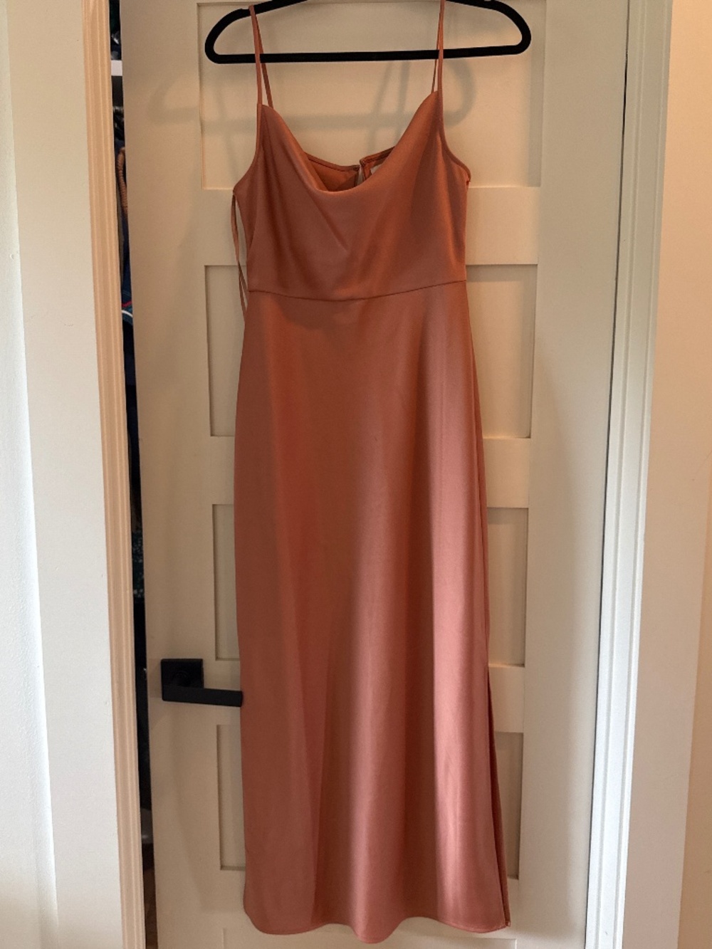 Sachin & Babi Pink Cowl Neck Dress